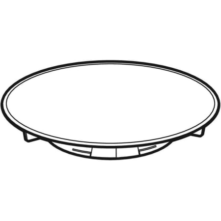 150.266.21.1 Пробка сливного отверстия Geberit d90, для сифона для душевых поддонов, высота гидрозатвора 30/50 мм Geberit  - Вид №1