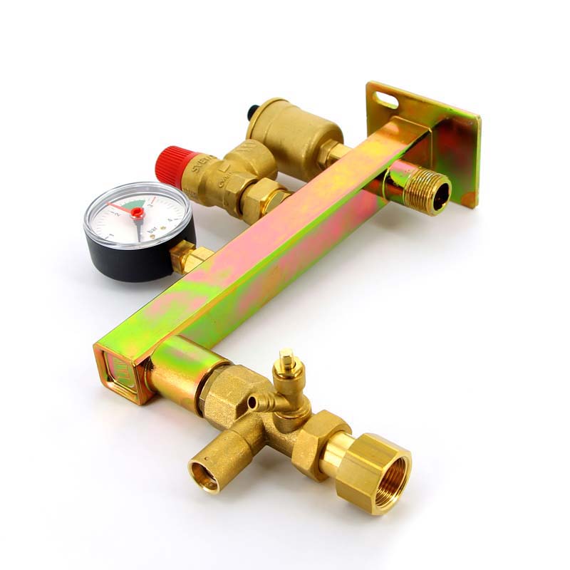 Группа безопасности котла для подключения расширительного бака GAG/KAV 3/4" с отсечным вентилем WATTS 10017890 - Вид №2