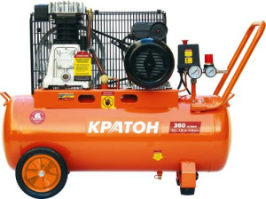 Компрессор поршневой безмасляный Кратон AC-360-50-BDV 9112040