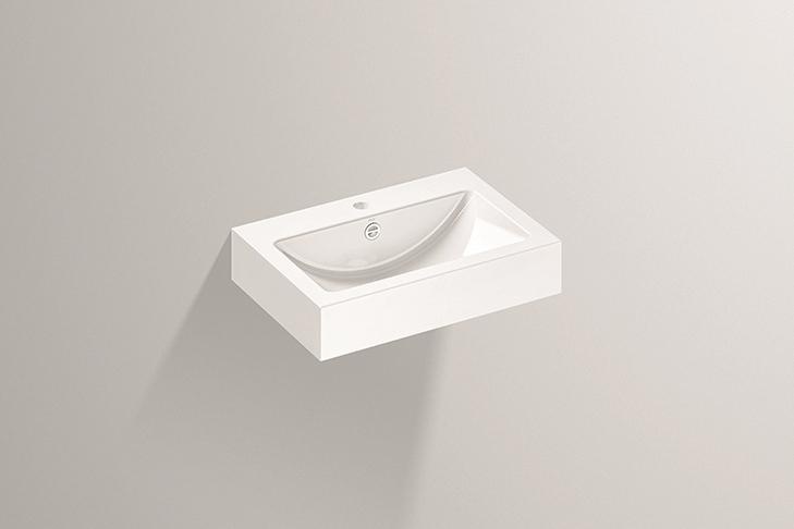 4201000000 Умывальник, wt.pr585h, белая, proshield Alape серия PR 