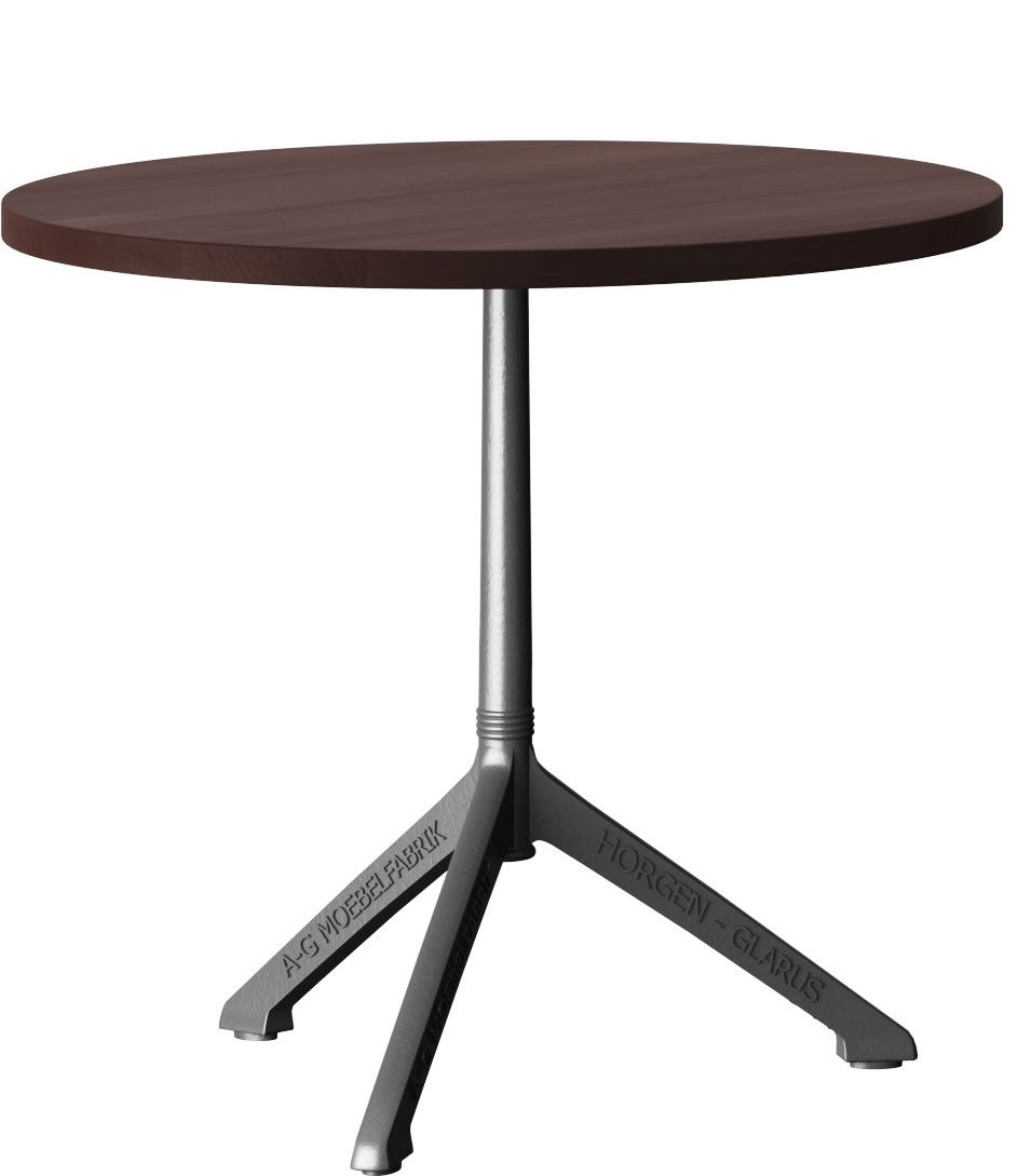 Круглый обеденный стол из массива дерева horgenglarus EPOC ARCH-00042574 - Вид №10