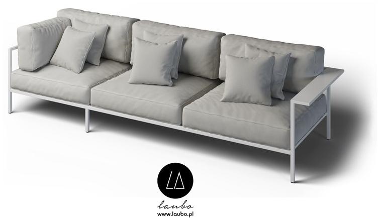 Laubo Левый угловой 3-х местный садовый диван с подлокотником Cosi sun-id-1413378 - Вид №1