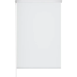 Штора рулонная блэкаут Midnight 60x175 см белая