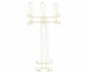 Вешалка Настенная Graciya ванильно-коричневая SHEFFILTON ДИЗАЙНЕРСКИЕ 015071 Коричневый