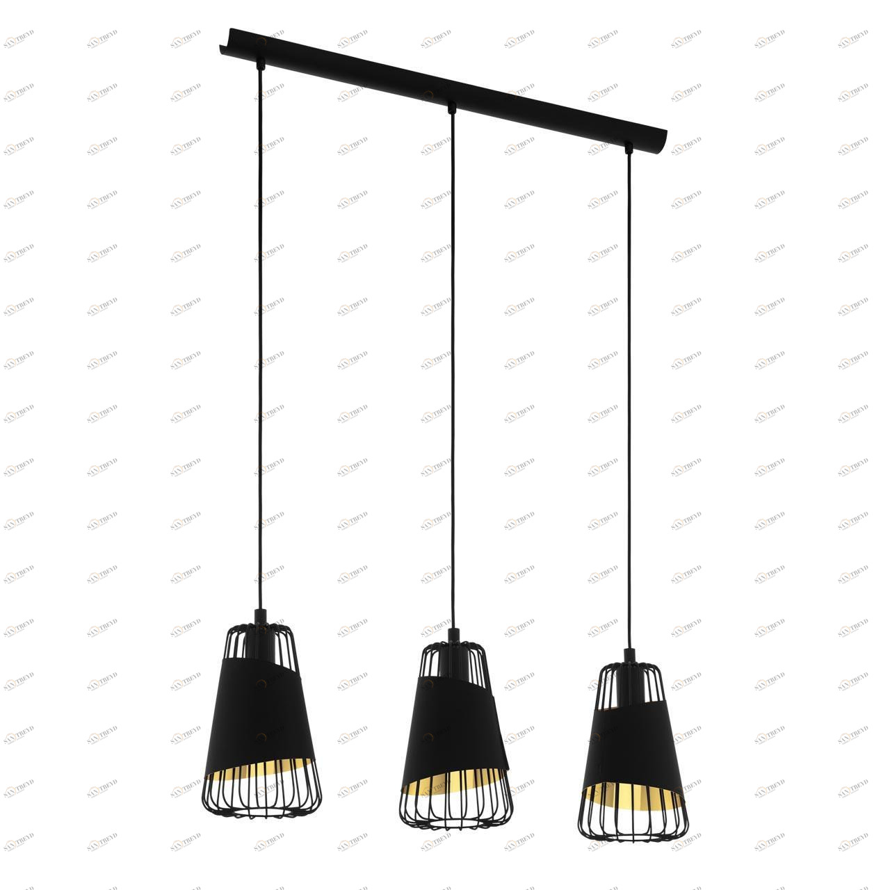 Подвесной светильник Eglo Austell 49448 EGLO ДИЗАЙНЕРСКИЕ, AUSTELL 221627 Черный 