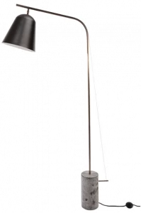 NORR11 Торшер из алюминия с мраморным основанием Line