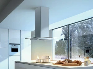 FABER Островная вытяжка из нержавеющей стали и стекла со встроенным освещением класса b  110.0157.076