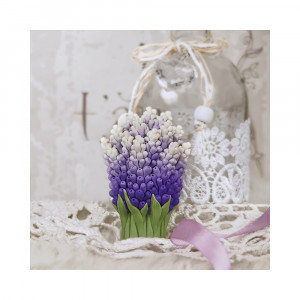 1068 Форма для мыла №09 силикон "Лаванда французская" Арт. Выдумщики