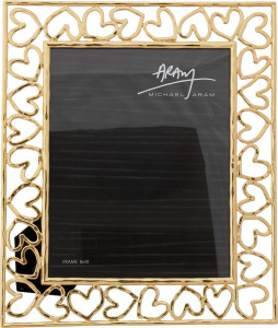 10637166 Michael Aram Рамка для фото Michael Aram Сердце 20Х25,5см (золотистая) Сталь