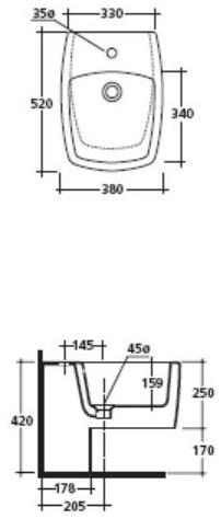 Биде подвесное Sa.02 Galassia sun-id-1451994 - Вид №3
