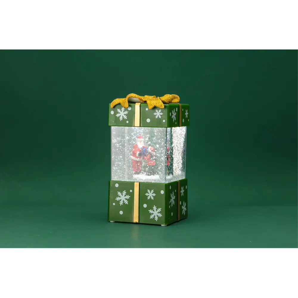 89380293 Электрогирлянда - фигура Подарок для дома 2 лампы 19 см зеленый STLM-1324610 Santreyd  - Вид №6