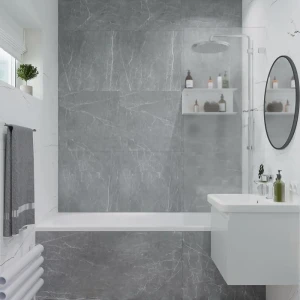 Глазурованный керамогранит Estima Мелоди MO103 60x60 см 1.44 м² неполированный цвет серый