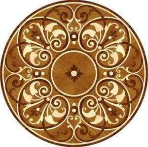 Художественный паркет Da Vinci Розетка 26-001 Шлифованная Под Лакировку На Объекте Клён Любая на выбор (Гладкая) х1000 мм.