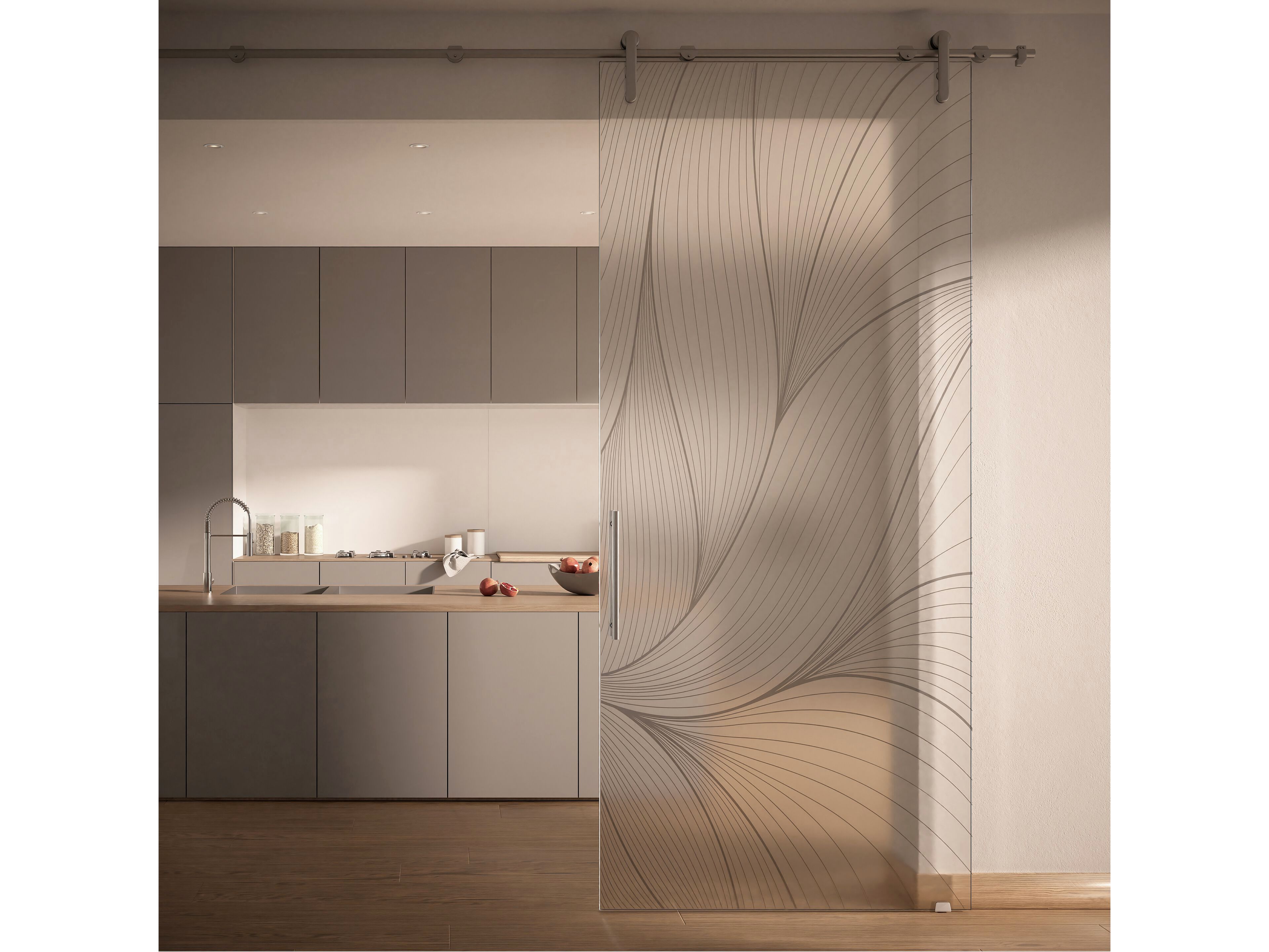 Раздвижные стеклянные двери DIERRE Lucenti ARCH-00070279 - Вид №1