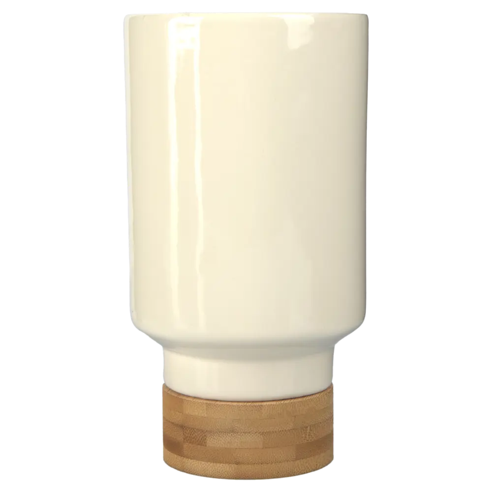 Ваза Eglo VCR-0111 керамика белая 17 см 89378002 STLM-2155432 Atmosphera  - Вид №1