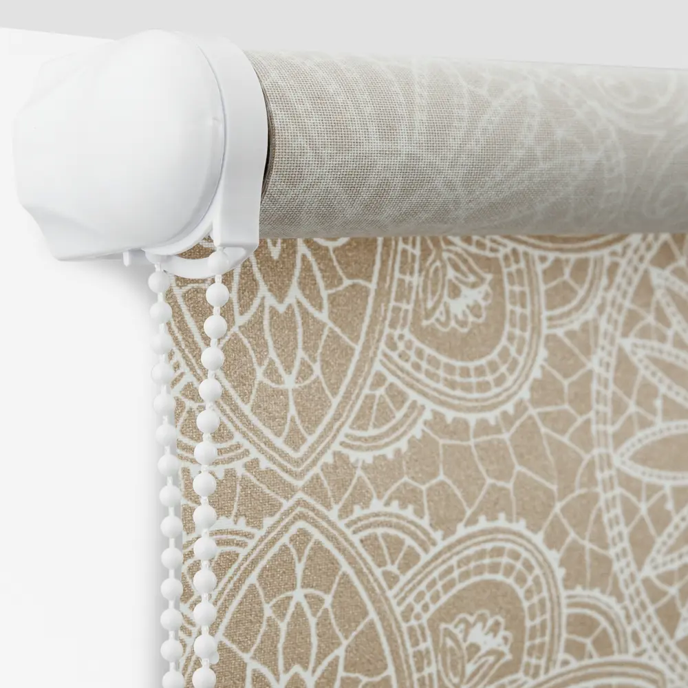 Штора рулонная «Мандала» 120х175 см, цвет золотой GARDEN Нео-классика STLM-2014112 - Вид №1