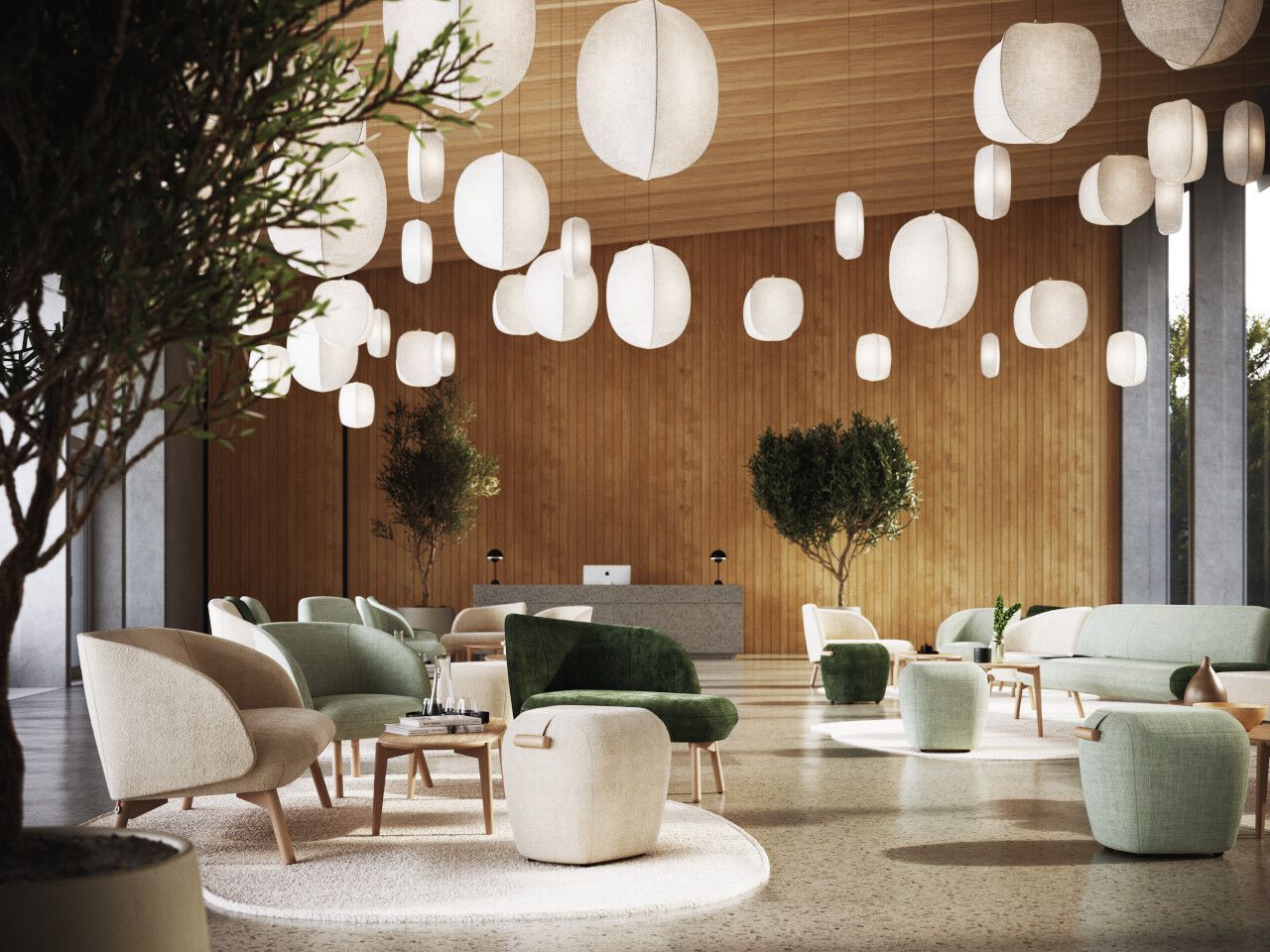 Квадратный пуф из ткани Mobitec талия ARCH-00042292 - Вид №2