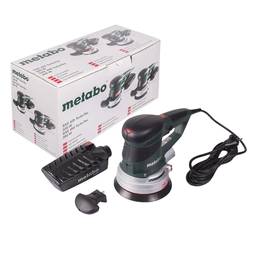 Эксцентриковая шлифмашина Metabo SXE 450 TurboTec, 350 Вт 18119034 STLM-2139475  - Вид №4