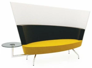 TALIN Диван из ткани с высокой спинкой Elipse