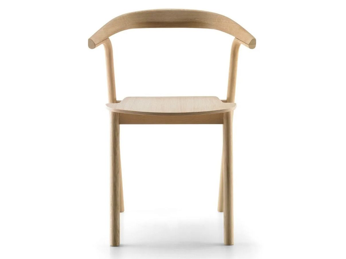 Дубовый стул с подлокотниками ALKI MAKIL ARCH-00101833 - Вид №1