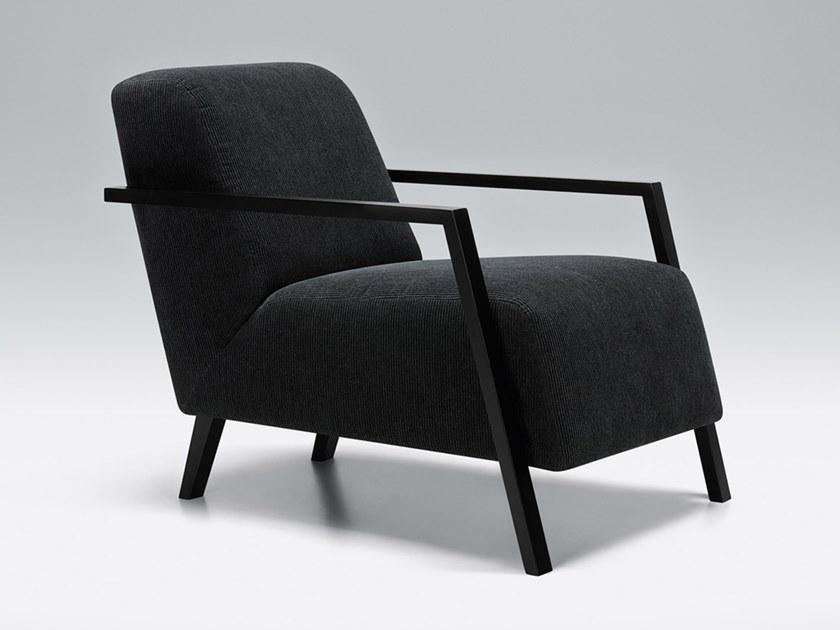 Sits Кресло с обивкой из ткани с подлокотниками sun-id-1406788 - Вид №1