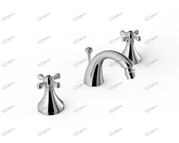 3002 BBX-040 Смеситель для биде Zazzeri 3002BBX040