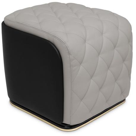 LUXXU Квадратный кожаный пуф Charla sun-id-1394994 - Вид №1