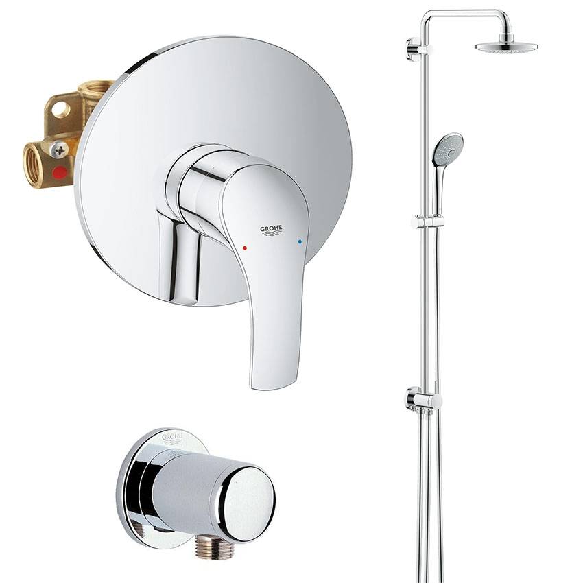 Готовый комплект для душа GROHE Eurosmart New (NSB0047)