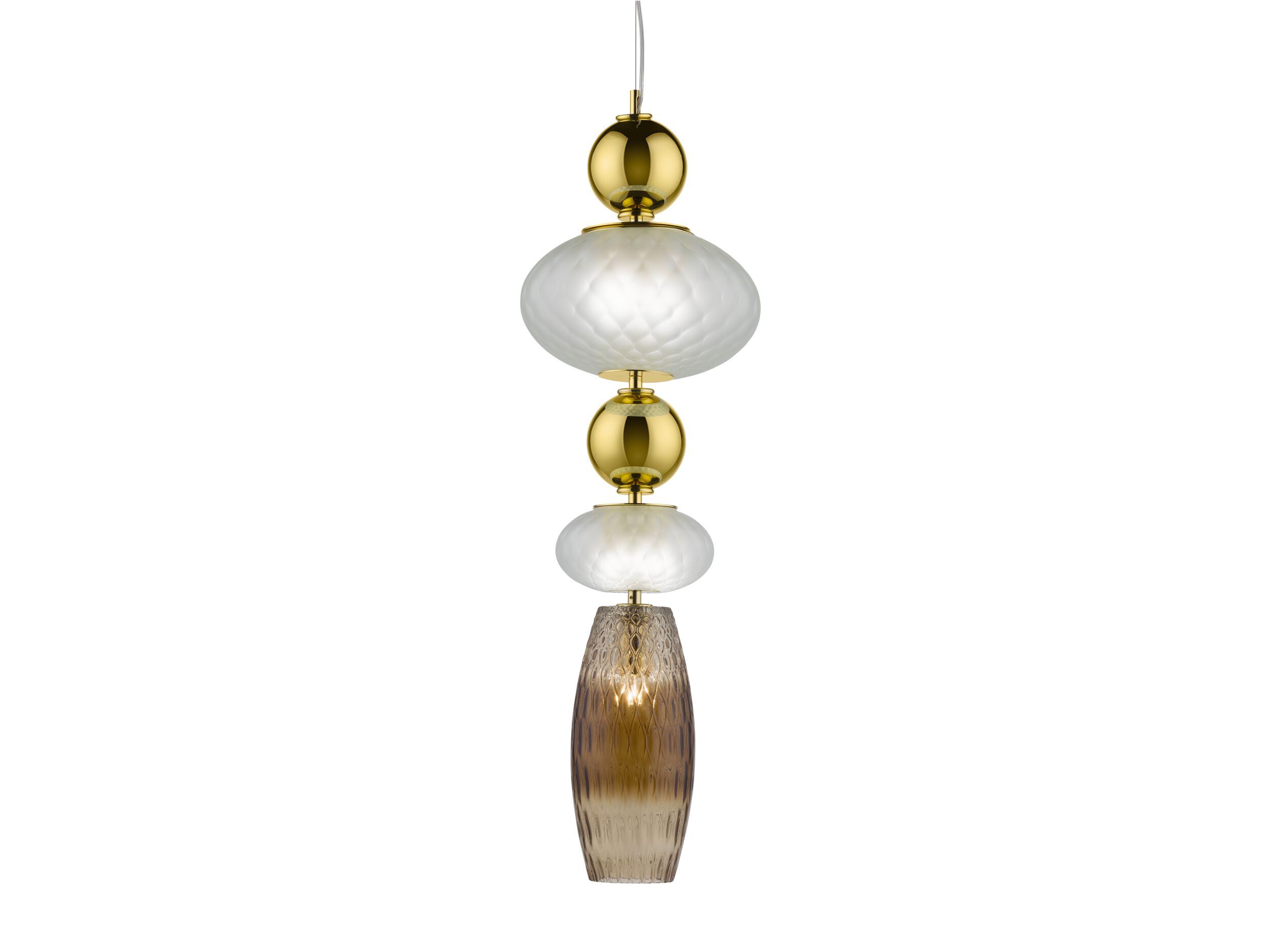 Светодиодный подвесной светильник из боросиликатного стекла Euroluce Lampadari Harmony ARCH-00035461