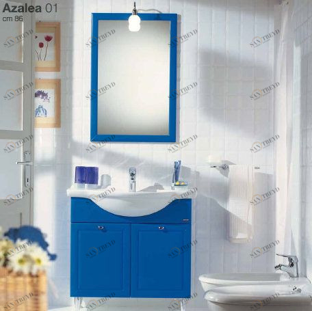 Azalea 1 Комплект мебели cm 86 Berloni Bagno 43038