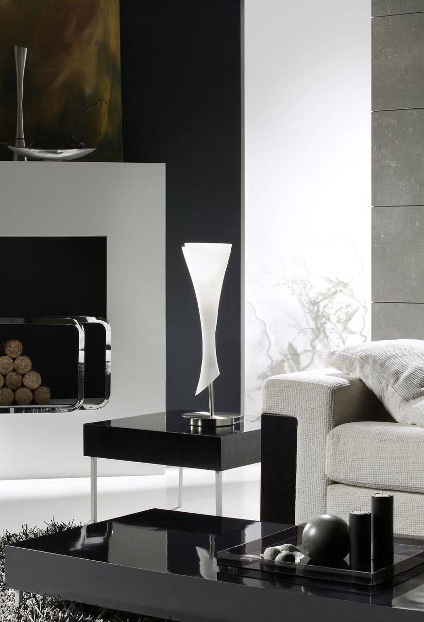 Настольная лампа Mantra Zack 0774 MANTRA ИНТЕРЬЕРНЫЕ 079902 Белый;серебро  - Вид №1