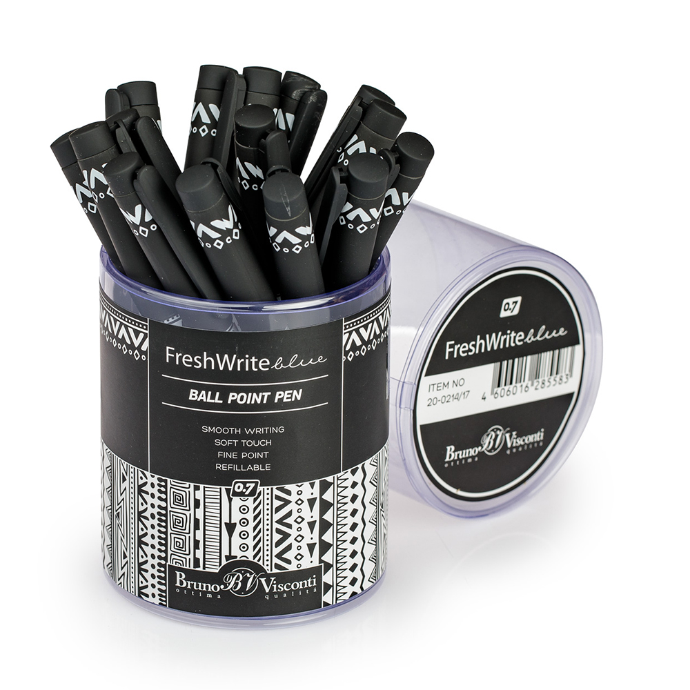 20-0214/17 ручка шариковая FreshWrite 0.7 мм "Графика" Bruno Visconti 