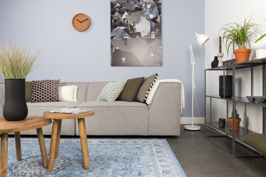 Диван King светло-серый Zuiver 3200116 - Вид №1