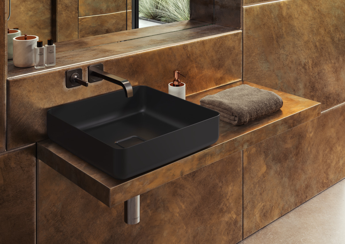 Умывальник KALDEWEI Сталь эмалированная 3184 448 теплый серый 60 3184448 - Вид №8