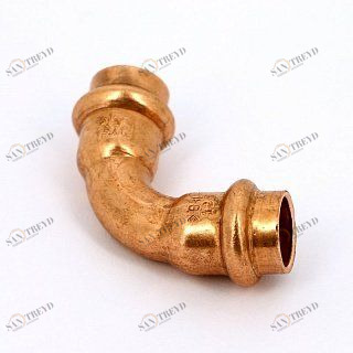 Угол 90° пресс 12 медный IBP P500201200000