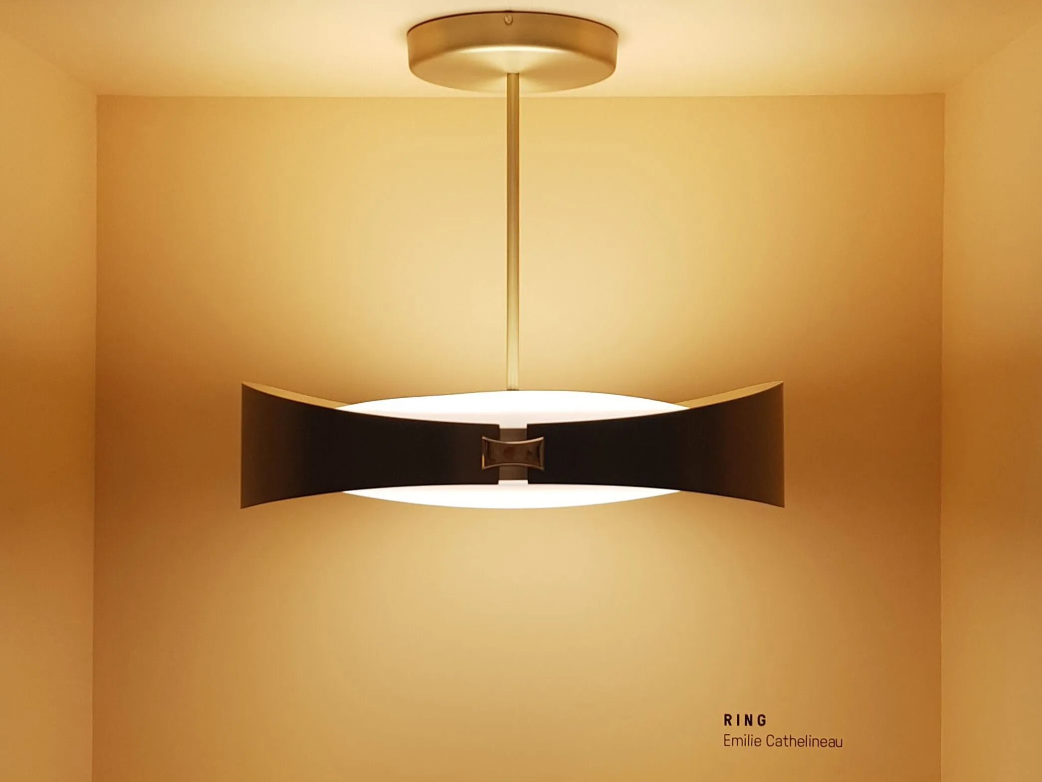 Латунный светодиодный подвесной светильник CVL Luminaires кольцо ARCH-00110376 - Вид №6