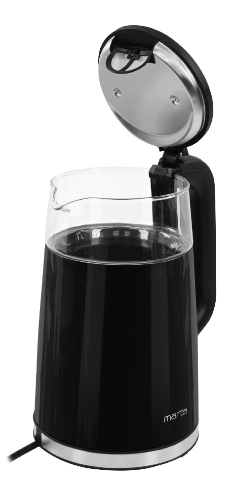 9162161 Электрочайник MARTA MT-KT4647A черный STDN-0092123 - Вид №3