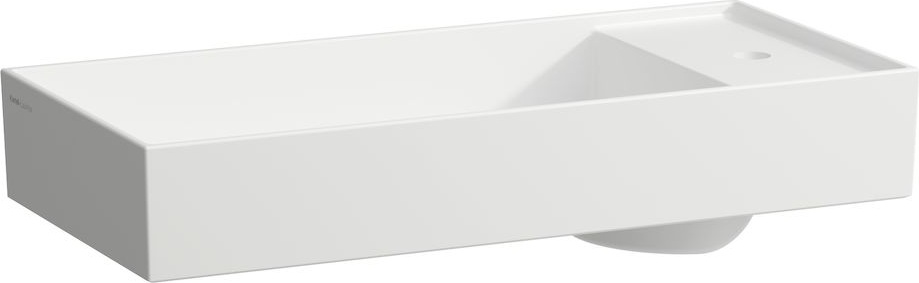 H8123320201111 Раковина-чаша с полочкой для смесителя, со специальным скрытым сливом LAUFEN PRO - Вид №5