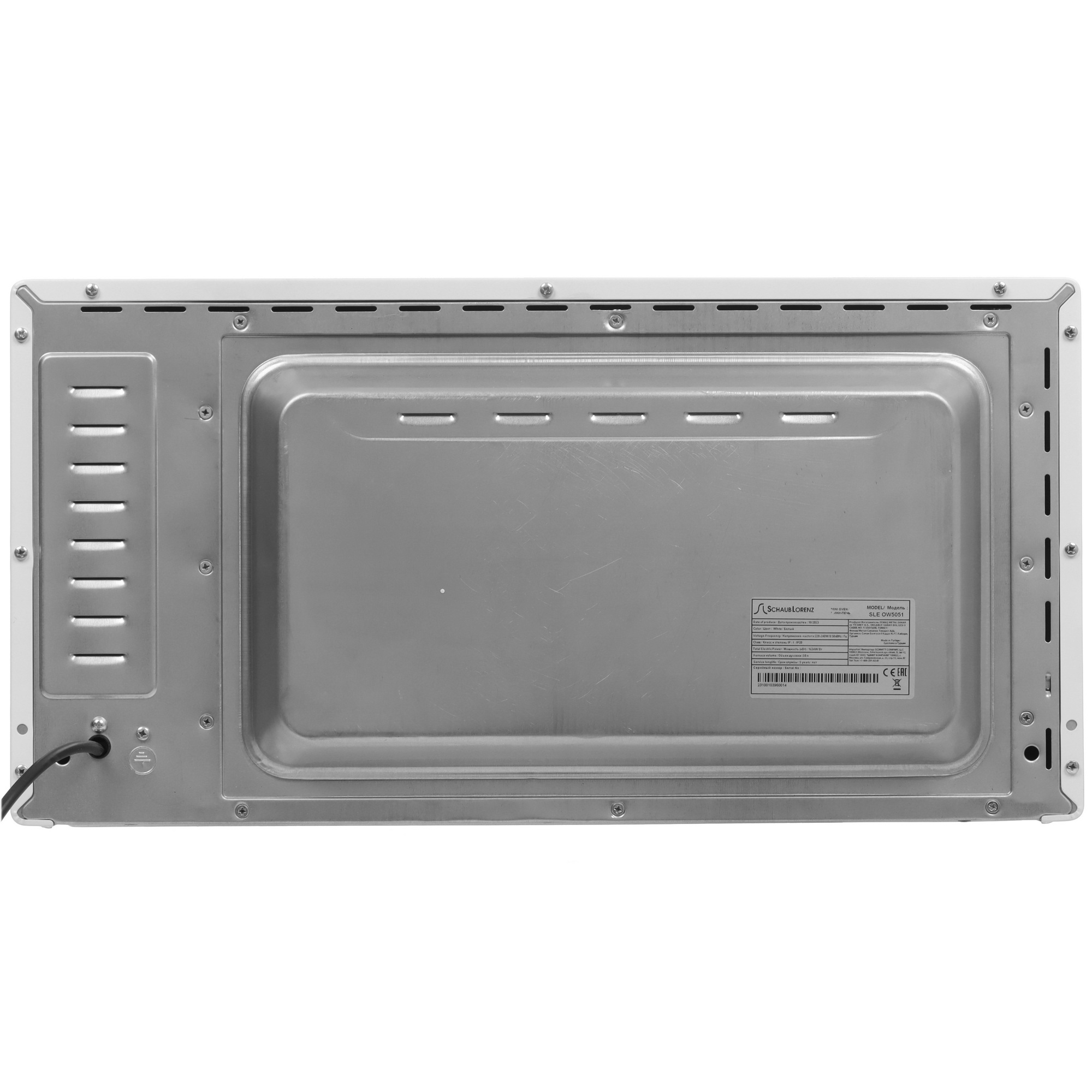 9142097 Мини-печь Schaub Lorenz SLE OW5051 белый STDN-0081105 - Вид №6