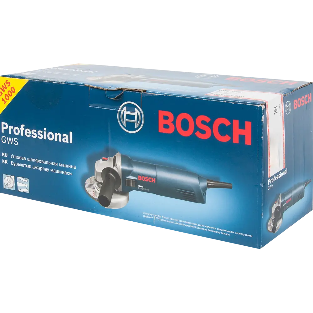 УШМ (болгарка) Bosch GWS 1000, 06018218R0, 1000 Вт, 125 мм 82471853 STLM-2159133 BOSCH PROFESSIONAL  - Вид №6