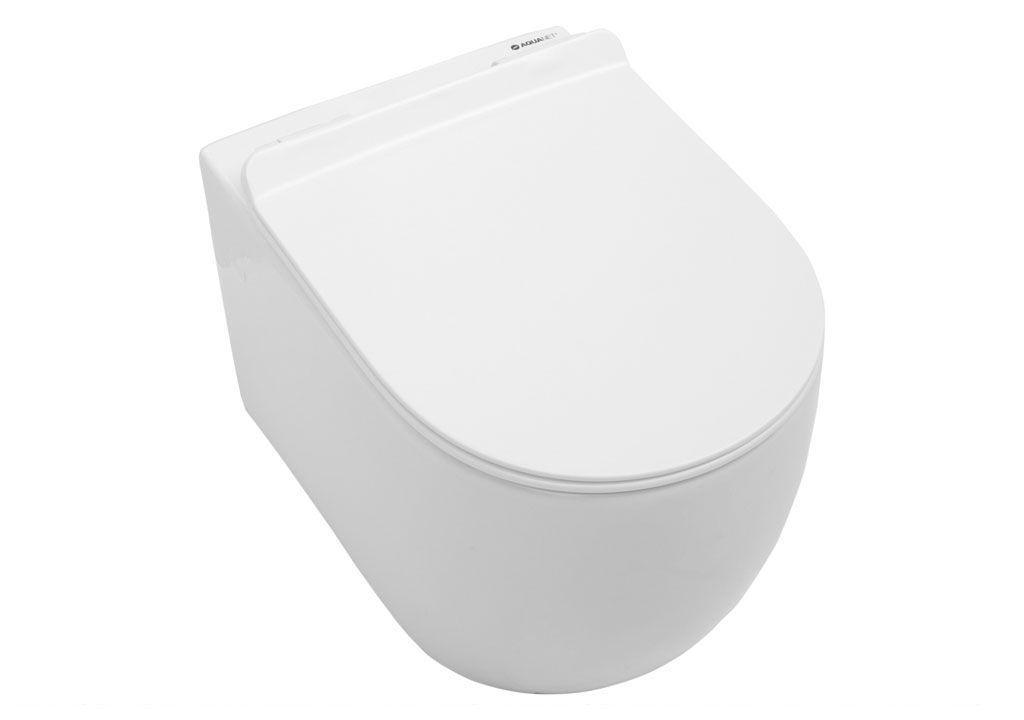 BL102NWHT Подвесной унитаз настенный Белый Aquanet CETUS Китай - Вид №4