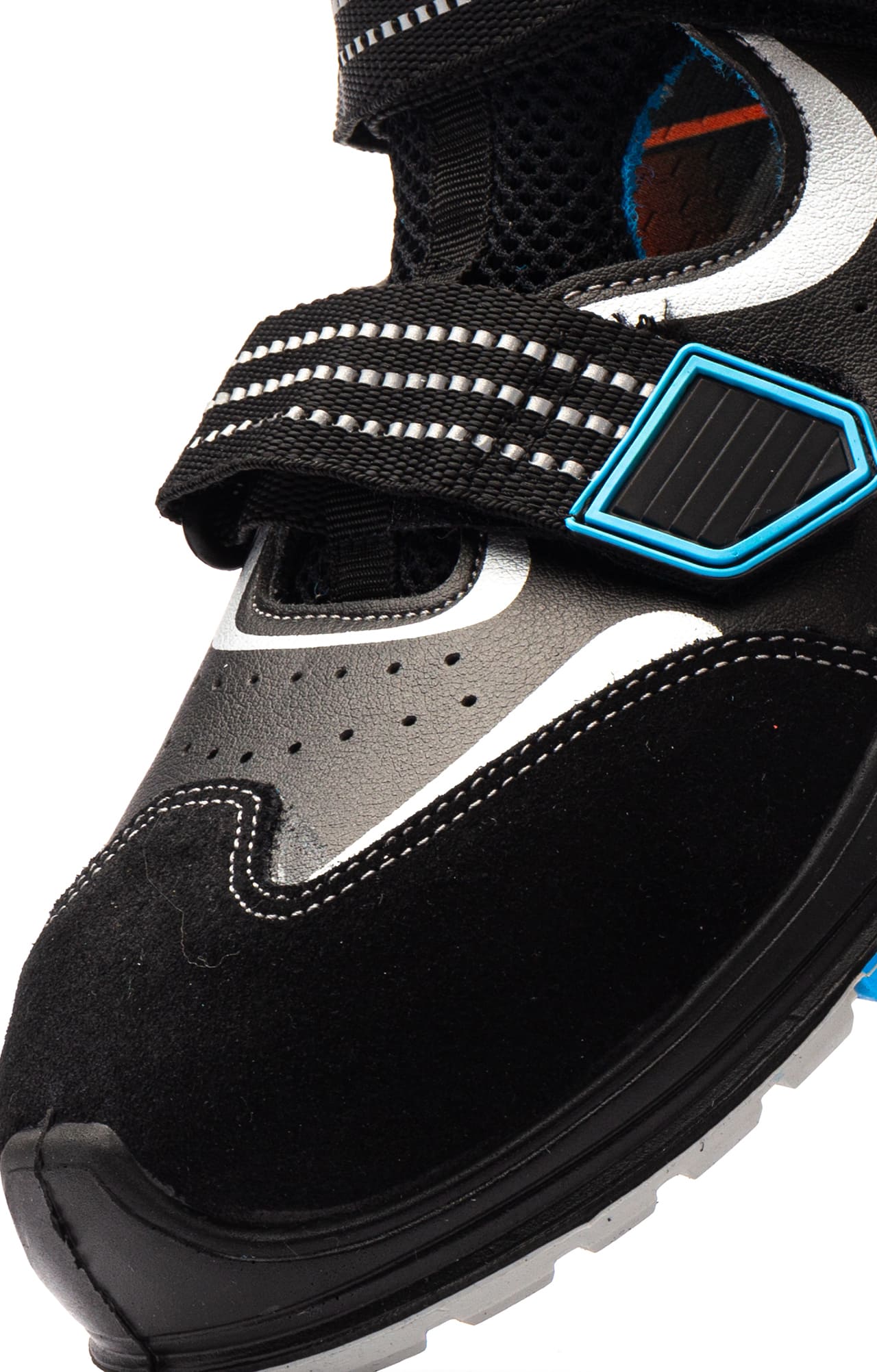 5031732 Полуботинки ПЕЦЦОЛЬ ФОРМУЛА 3 с перфорацией c композитным подноском и проколозащитной прокладкой черно-синие  Летняя обувь размер 41 Спецодежда  - Вид №5