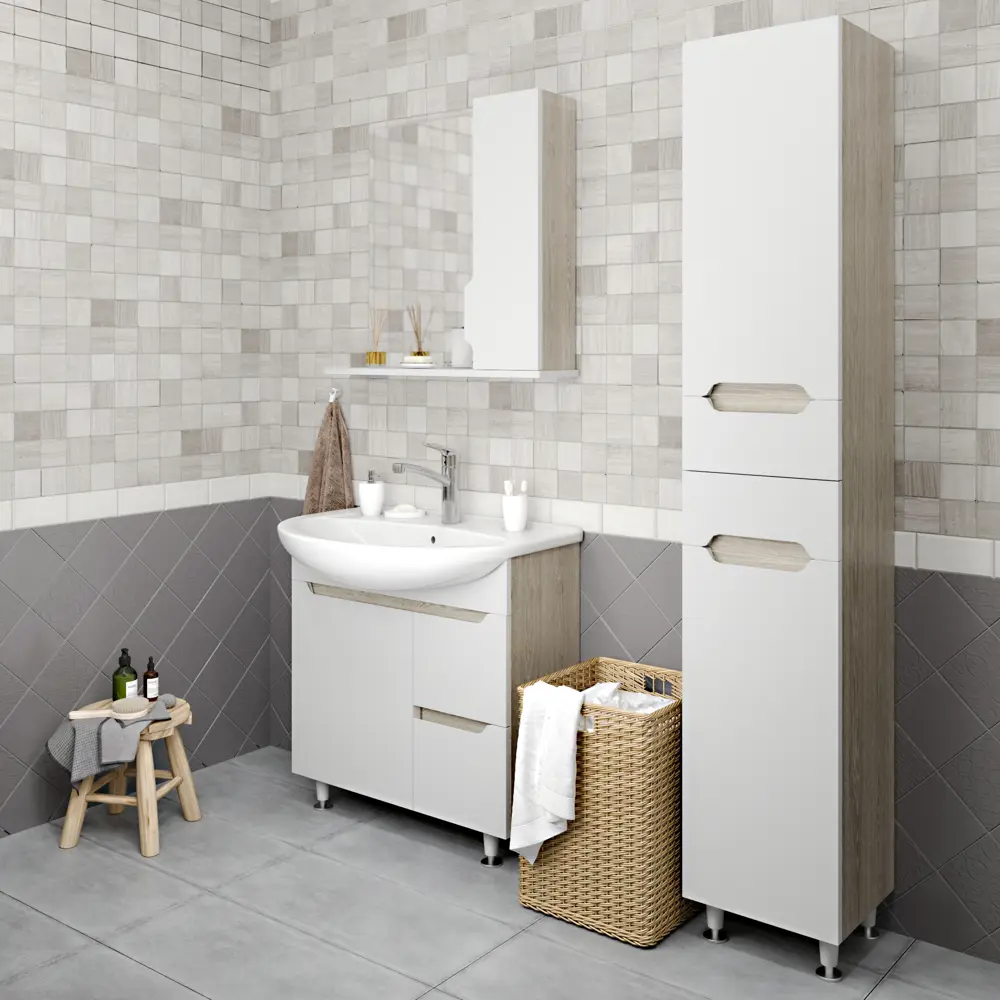 Зеркальный шкаф Santreyd «Рондон» для ванной 75 см 18854952 STLM-0013248 - Вид №4