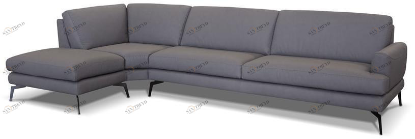 Rossini Sofas Секционный угловой диван в коже Narciso sun-id-1468501