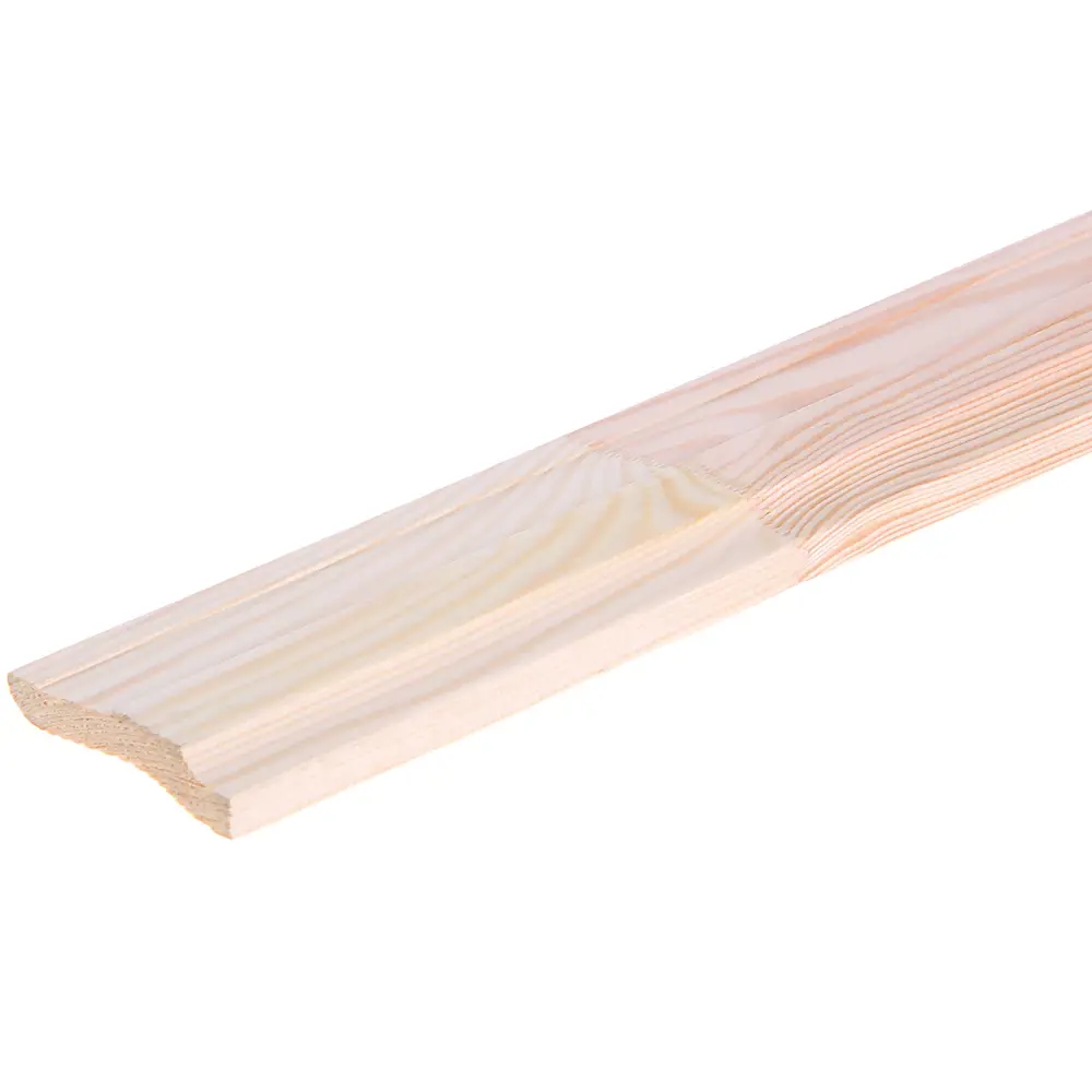 АРЕЛАН | Широкий евро-плинтус из массива сосны для элегантной отделки 81960908 STLM-0015480 - Вид №1