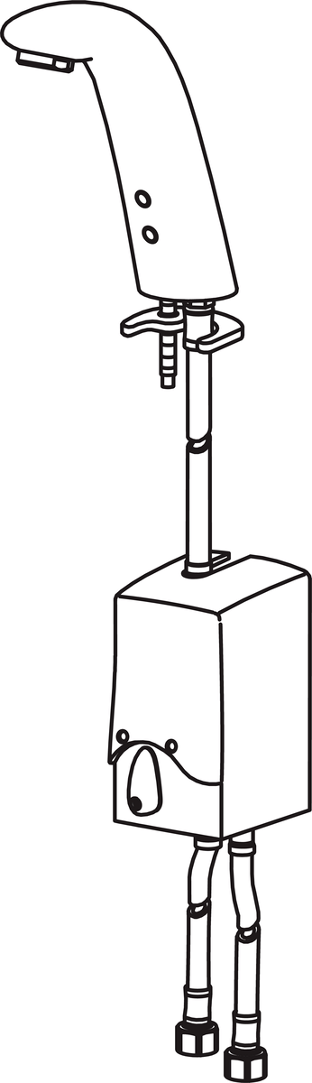 Oras 8527 Смеситель для умывальника, 6 V 8527 LA CUCINA ALESSI Хром  - Вид №3