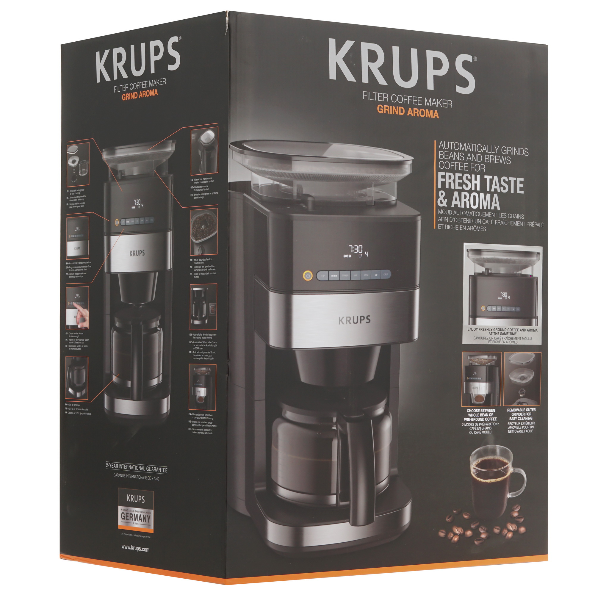 9904271 Кофеварка капельная Krups KM832810 черный STDN-0038445 - Вид №9