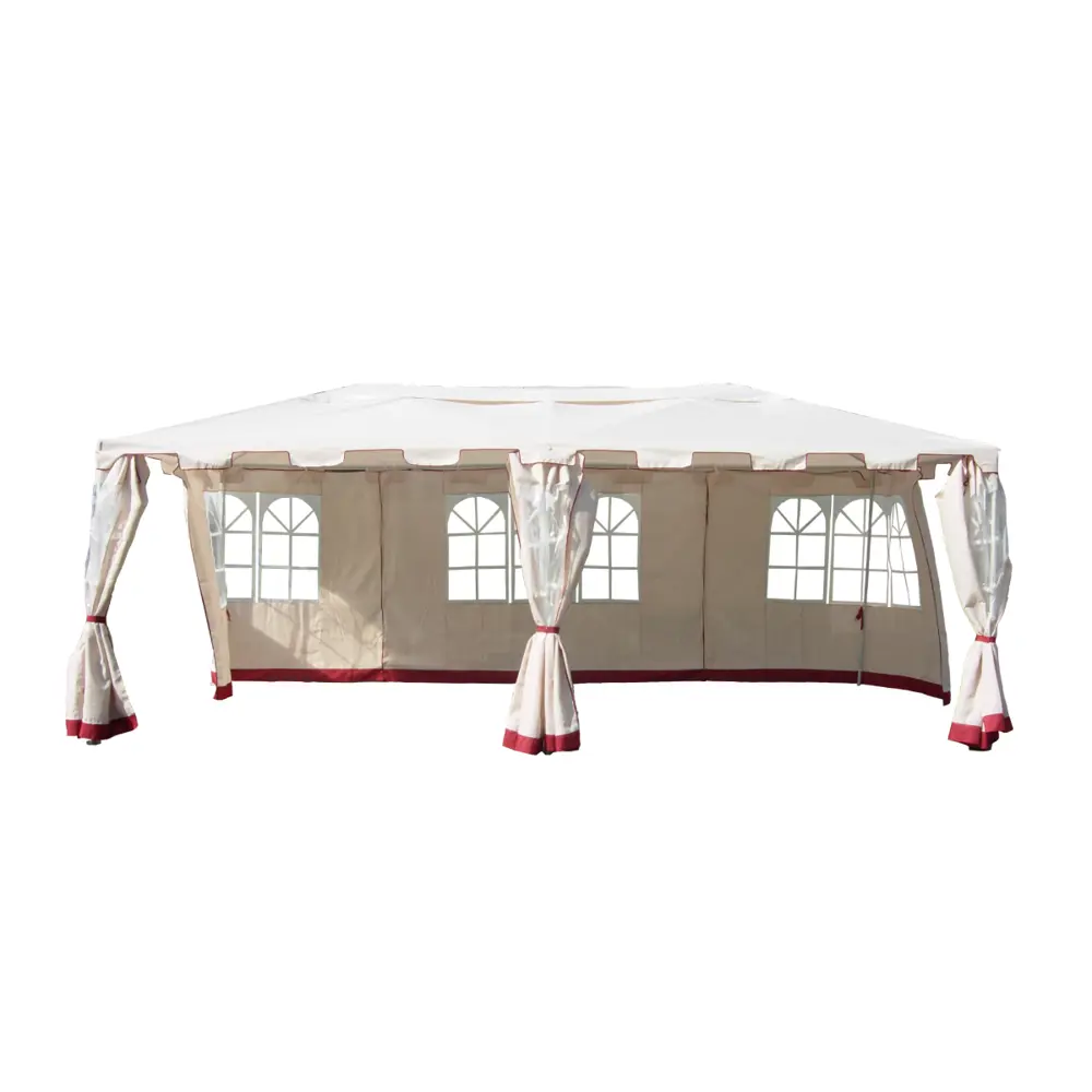 Тент садовый Green Glade 6х3х2.5 м металл/полиэстер бежевый 84756031 STLM-2017877 Santreyd 