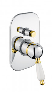 83CO5134 Смеситель для душа , хром-золото Fiore Imperiale