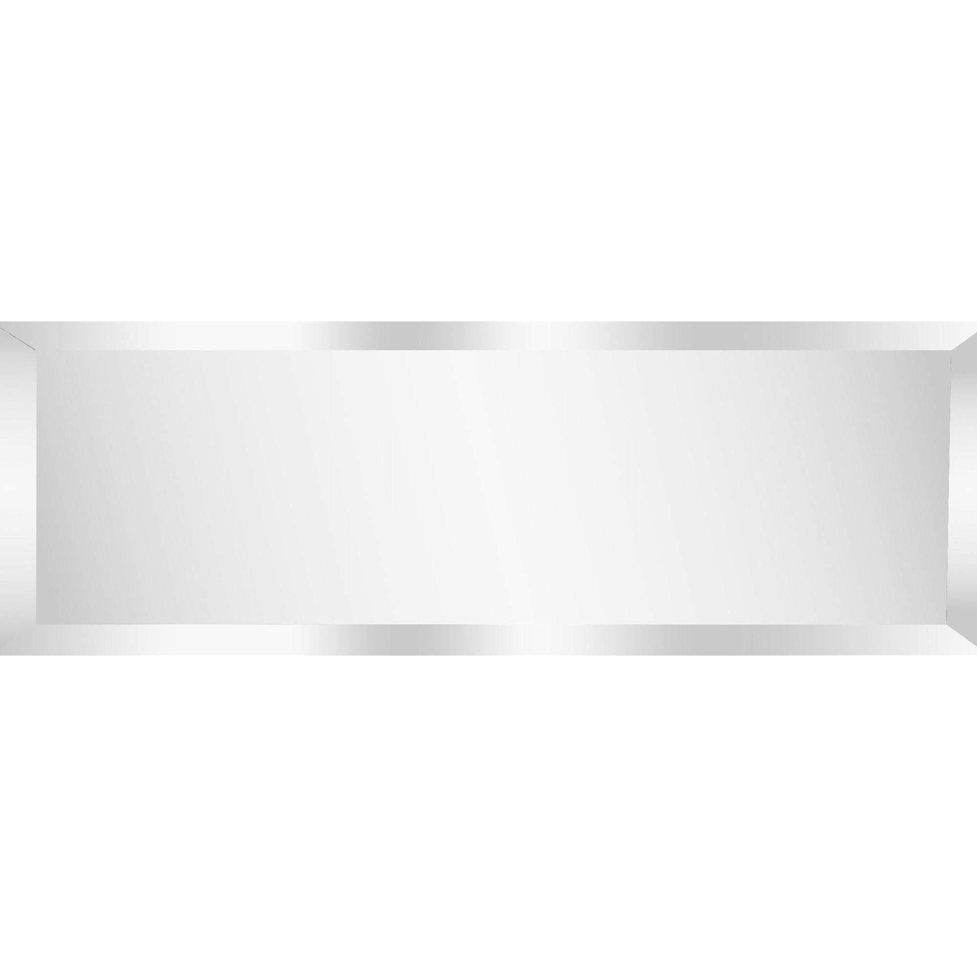 82155728 Плитка зеркальная Mirox 3G прямоугольная 30x10 см цвет серебро Santreyd 